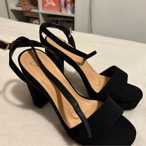 Elegant Black Women's Heels